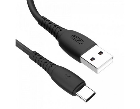 Кабель XO NB-P163  2.4A USB cable for Type-c 1M Black