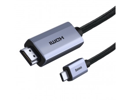 Кабель Baseus High Definition Series Graphene Type-C to HDMI 4K Adapter Cable 3m Black