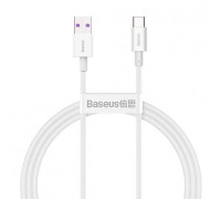 Кабель Baseus Superior Series Fast Charging Data Cable USB to Type-C 66W 1m White