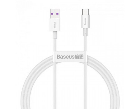 Кабель Baseus Superior Series Fast Charging Data Cable USB to Type-C 66W 2m White