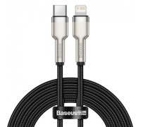 Кабель Baseus Cafule Series Metal Data Cable Type-C to Lightning PD 20W 2m Black