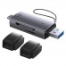 Кардрідер Baseus Lite Series USB-A &amp; Type-C to SD / TF Card Reader Grey