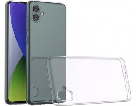 Чехол Silicone Case WS Samsung A04 Прозрачный