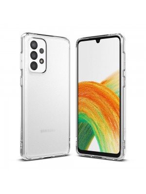 Чехол Silicone Case WS Samsung A33 Прозрачный