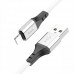 Кабель Hoco X86 iP Spear silicone charging data cable White