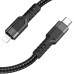 Кабель Hoco U110 iP PD charging data cable Black