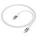 Кабель Hoco U111 Type-C to Type-C Transparent Discovery Edition 60W charging data cable Grey