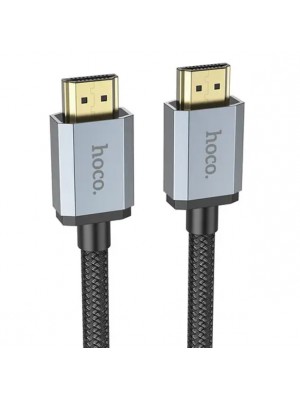 Адаптер Hoco US03 HDMI 2.1 Male to Male 8K ultra HD data cable ( L-2M ) Black