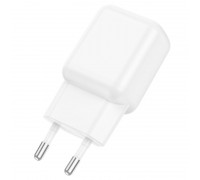 Сетевое зарядное устройство Hoco C96A single port charger(EU) White