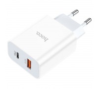 СЗУ Hoco C97A PD20W + QC3.0 charger ( EU ) White