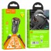 АЗП Hoco Z46A Blue whale PD20W + QC3.0 car charger set ( Type-C ) Metal Gray