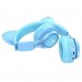 Наушники Bluetooth Hoco W39 Cat ear kids BT headphones Blue