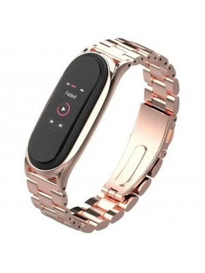 Ремешок Steel Strap Mi Band 7 Red Rose (21)