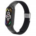 Ремешок Braided Buckle Mi Band 3/4/5/6/7 Black (06)