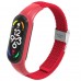 Ремешок Braided Buckle Mi Band 3/4/5/6/7 Red (07)