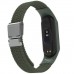 Ремешок Braided Buckle Mi Band 3/4/5/6/7 Dark Green (10)