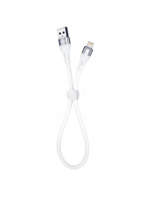 Кабель XO NB179 2.4A USB cable for Lightning 0.25M White