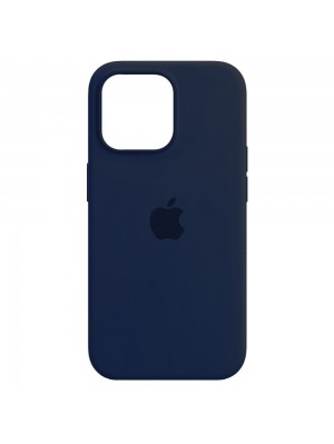 Чехол Silicone Case Full Cover iPhone 13 mini Copy Navy Blue (20)