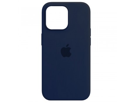 Чехол Silicone Case Full Cover iPhone 13 mini Copy Navy Blue (20)