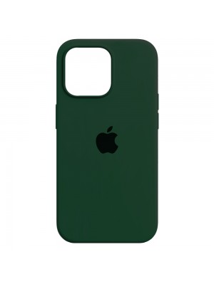 Чехол Silicone Case Full Cover iPhone 14 Copy Atrovirens (54)