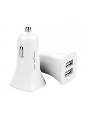 Автомобильное зарядное устройство WUW C140 2USB 2.4A Car charger White