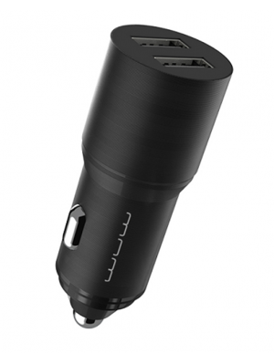 Автомобильное зарядное устройство WUW C148 2USB 2.4A Car charger Black