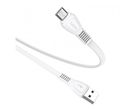 Кабель Hoco X40 Noah charging data cable for Micro White