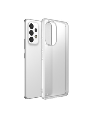 Чехол Silicone Case WS Samsung A73 Прозрачный