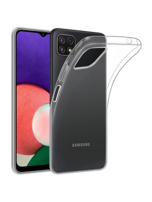 Чехол Silicone Case WS Samsung A22 5G Прозрачный