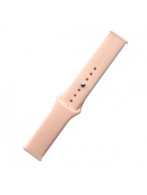 Ремешок Silicone 20 mm Watch Active/Galaxy S4 42 mm/Gear S2/Xiaomi Amazfit Pink Sand