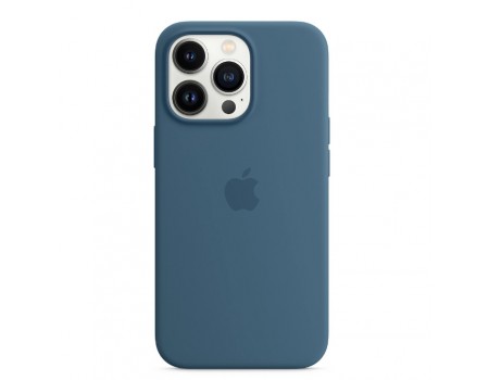 Чехол Silicone Case with MagSafe &amp; SplashScreen iPhone 13 Pro Abyss Blue