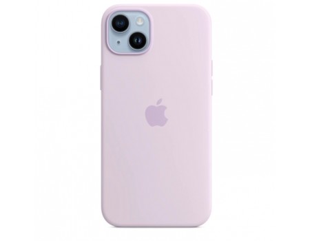 Чехол Silicone Case with MagSafe (без анимации) iPhone 14 Plus Lilac