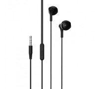 Навушники XO EP39 3.5mm Half In-ear Earphone 1.15M Black