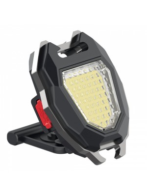 Акумуляторний LED ліхтарик W5144 з Type-C (7 режимів, прикурювач, шнур, магніт)