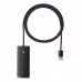 USB-Хаб Baseus Lite Series 4-in-1 (USB-A to USB 3.0*4) (1m) black