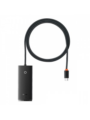 USB-Хаб Baseus Lite Series 4-in-1 (Type-C to USB 3.0*4 ) (1m) black