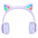 Бездротові навушники Hoco W39 Cat Ear Bluetooth blue