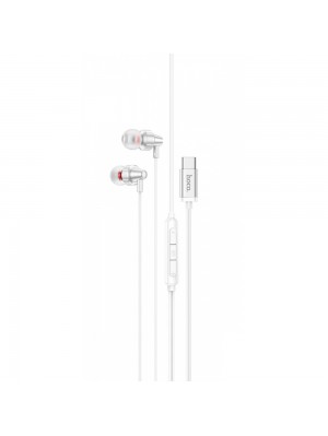 Навушники Hoco M90 Delight Type-C With Microphone silver