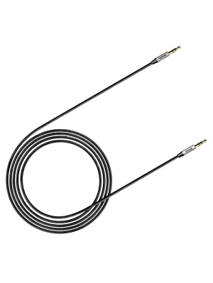 Аудiо-кабель Baseus Yiven Audio Cable M30 1.5M Silver+Black