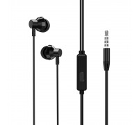 Навушники BOROFONE BM35 Farsighted universal earphones with mic Black