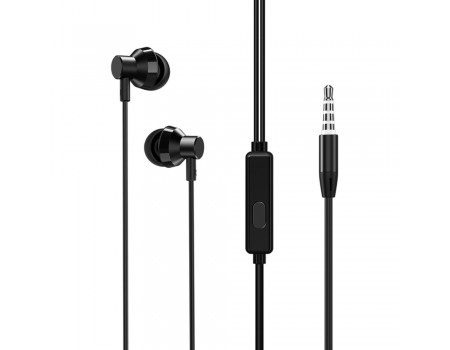Навушники BOROFONE BM35 Farsighted universal earphones with mic Black
