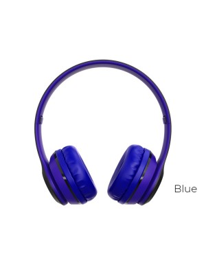 Наушники BOROFONE BO4 Charming rhyme wireless headphones Blue