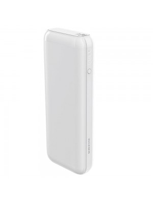 Зовнішній акумулятор BOROFONE BJ1A Olymp PD+QC3.0 power bank 20000mAh 3A 18W White