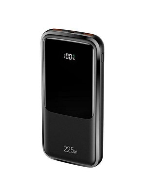 Зовнішній акумулятор Usams US-CD161 PB58 Dual QC3.0+PD Display 10000 mAh Black