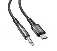 Кабель ACEFAST C1-08 USB-C to 3.5mm aluminum alloy audio cable Black