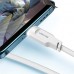 Кабель Usams US-SJ568 Type-C 6A Fast Charging &amp; Data Cable Lithe Series 1.2m White