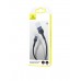 Кабель Usams US-SJ449 U55 Type-C Aluminum Alloy Braided Data Cable 1m Black