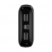 Зовнішній акумулятор Baseus Qpow Digital Display Power Bank 20000mAh 15W Black (With IP Cable) Black