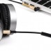 Аудiокабель HOCO UPA02 AUX Spring Audio cable (with Mic) Black