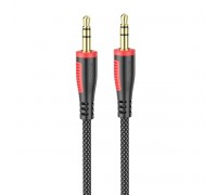 Аудiо-кабель BOROFONE BL14 AUX audio cable(L=1M) Black